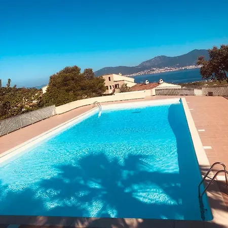 Casamia 4P Vue Mer Piscines Porticcio Prox Ajaccio شقة Grosseto-Prugna